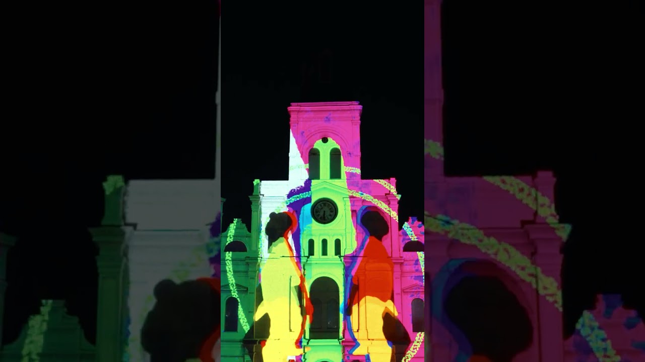 Recap: Super Bowl LIX Light Show at St. Louis Cathedral