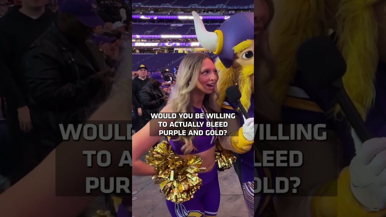 How far would you go for a Vikings win? 👀