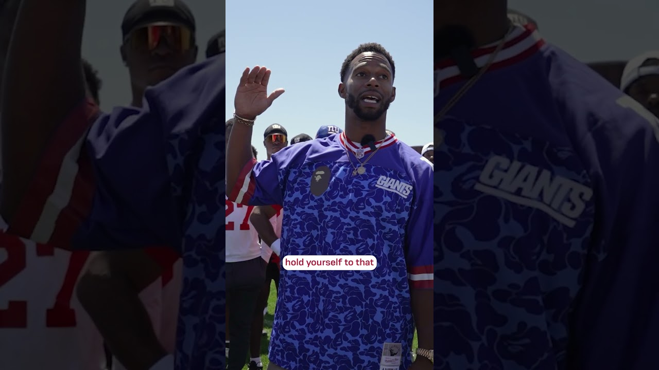 Victor Cruz's message to the team 🗣️ #shorts #nfl #giants #victorcruz