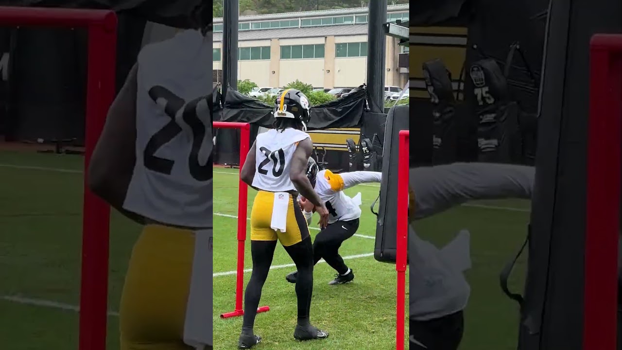 Putting in that Wednesday work 💼 #Steelers #NFL #Shorts