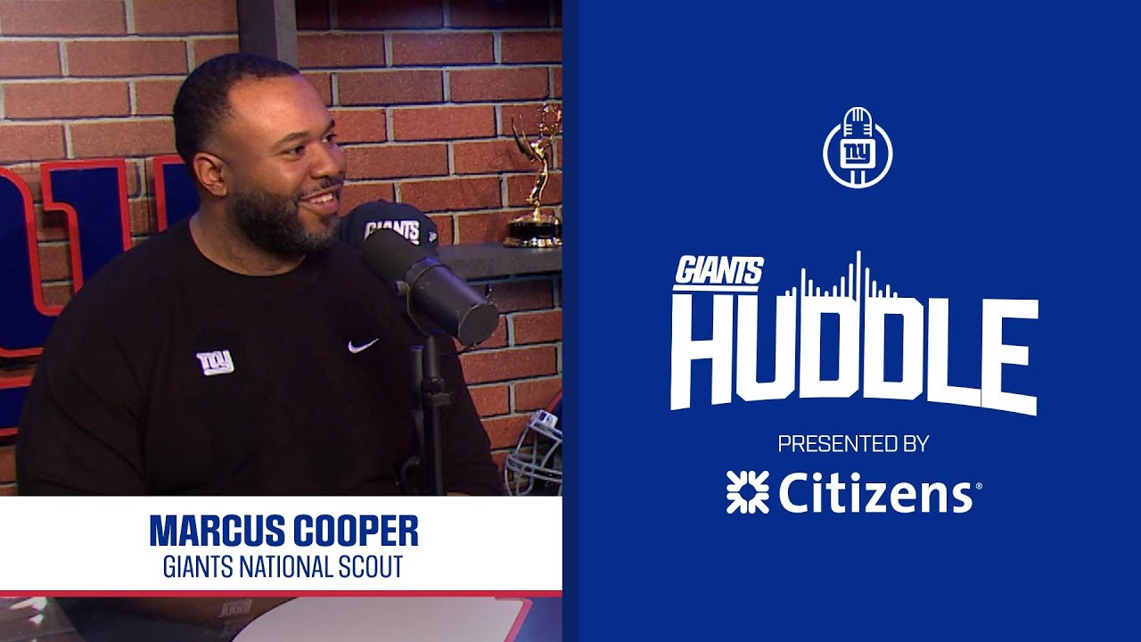 Giants National Scout Marcus Cooper on Jaxson Dart & Cam Skattebo | Giants Huddle | New York Giants