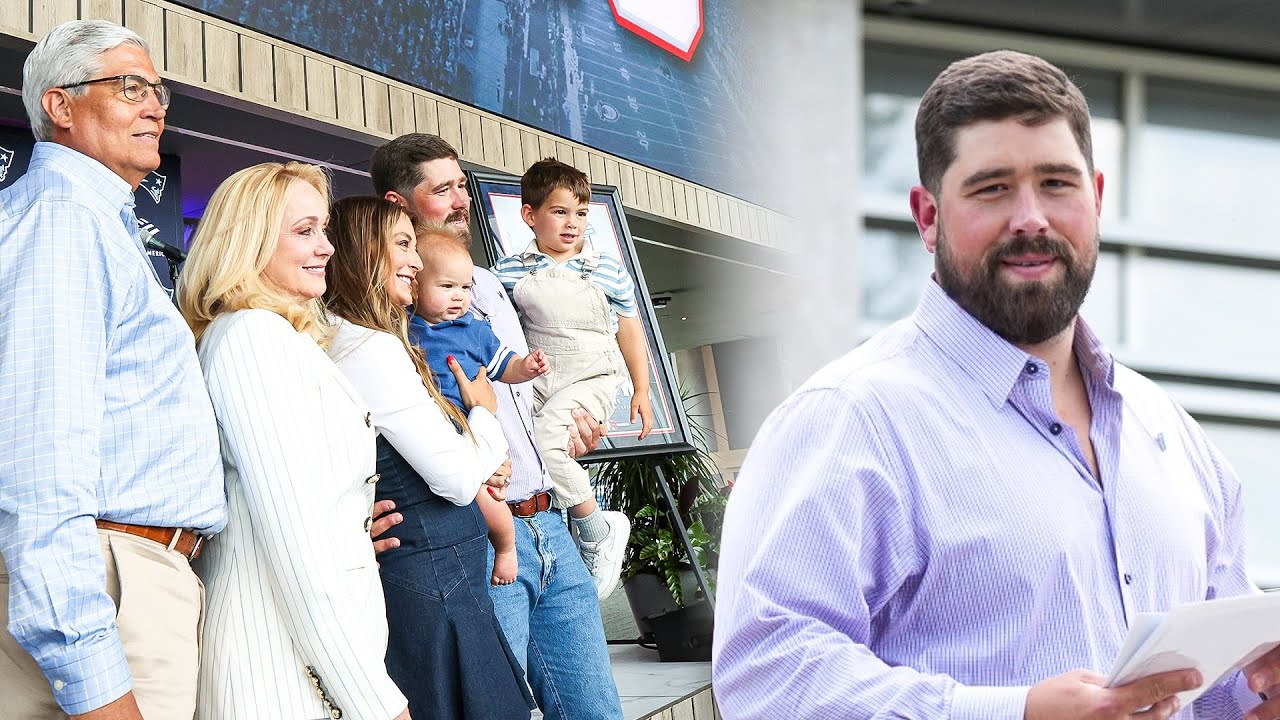 Behind the Scenes of David Andrews New England Patriots Retirement Press Conference