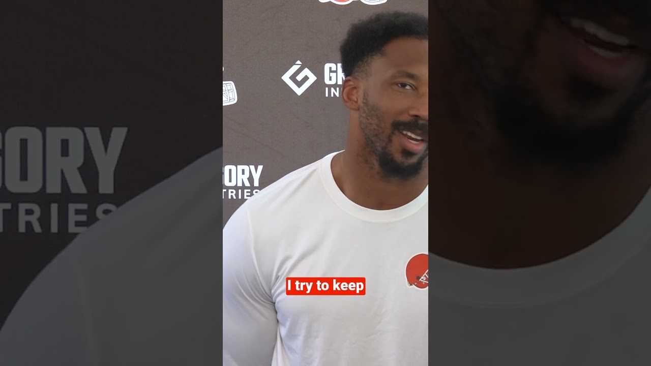 Myles Garrett Press Conference
