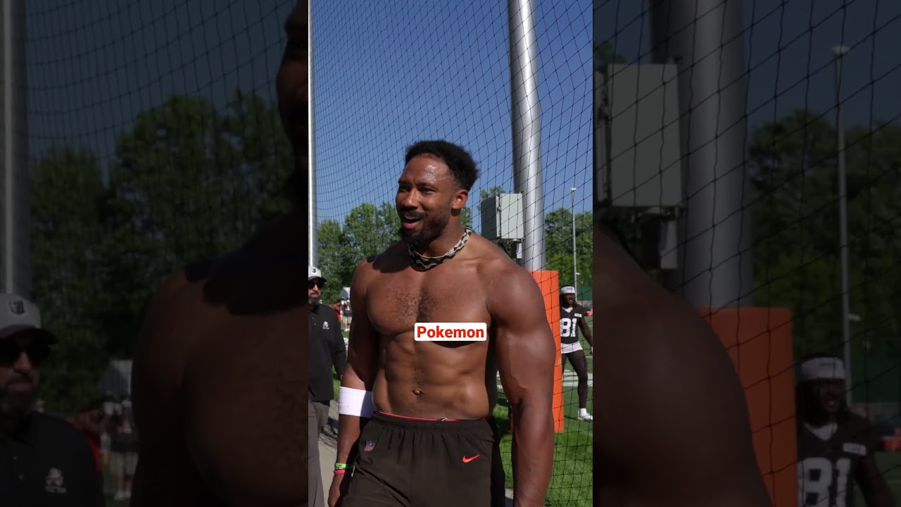 Browns players react to new ALPHA DAWG helmet!