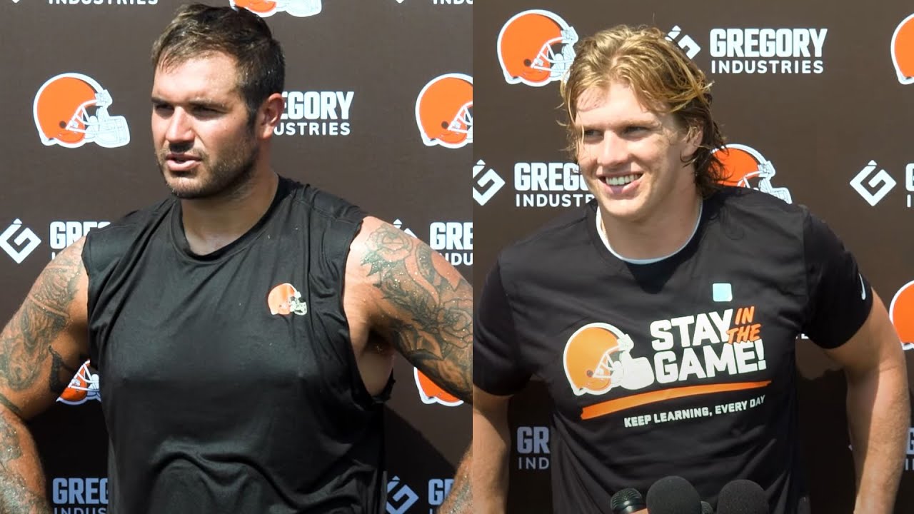 Jack Conklin and Carson Schwesinger Press Conferences | July 30th, 2025