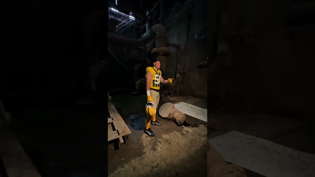 More BTS from the 1933 Throwback Uniform shoot 🎥 #steelers #nfl #shorts